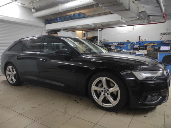 Audi A6 Avant установка Pandora DXL 4710